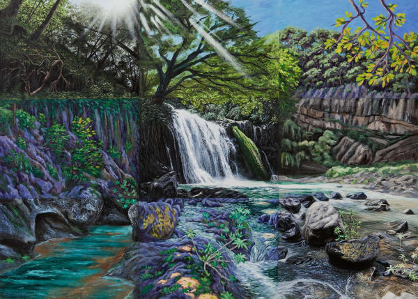 César Plascencia, "Percepción ismoista del paisaje", 2018