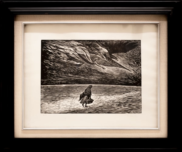 Leopoldo Mendez, "Sin título (mujer)"