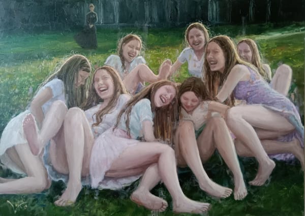 Hirán Lomelí, "La sabiduría de la bruja, la insensatez de las doncellas", 2024