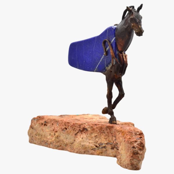 Ramiro Huerta, "Caballo azul", 2025