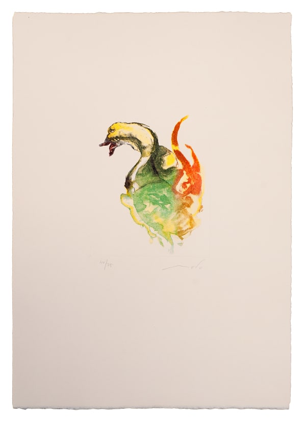 Luis Moro, "La fuente de los cisnes", 2008