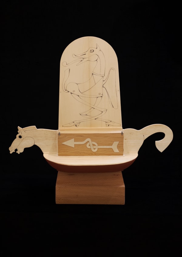 Mario Martín del Campo, "Arca ecuestre", 2024