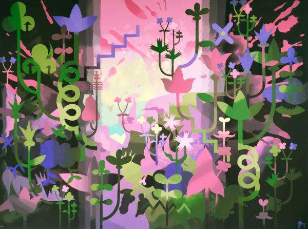 Roberto Pulido, "Cañon de las flores", 2025