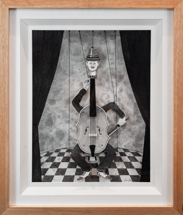 Mario Martín del Campo, "Cello (títere articulado)", 2007