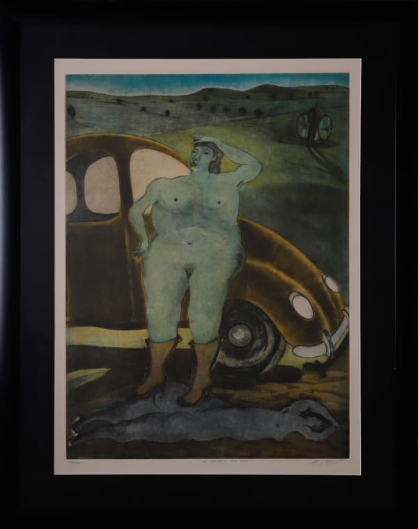 Luis Valsoto, "La modelo de acá", 1988