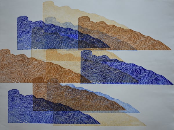 Joao Rodríguez, Homenaje a Hokusai, 2024