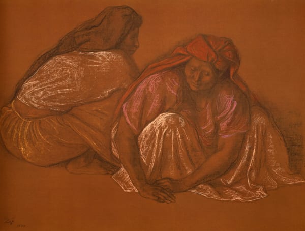 Francisco Zúñiga, "Mujeres en Oaxaca", 1974