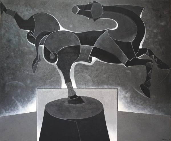 Mario Martín del Campo, "Caballo equilibrista", 2021
