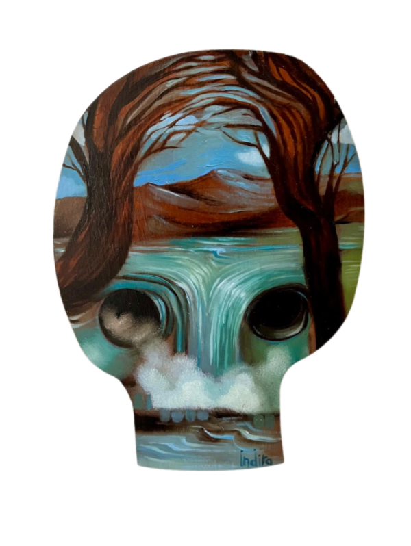 Indira Castellón, "Fragmento I - Muerte Omnipresente", 2024