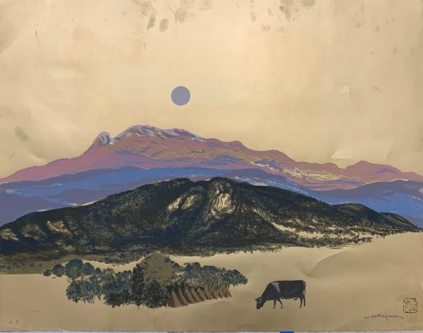 Luis Nishizawa, "Dorado atardecer", 1994