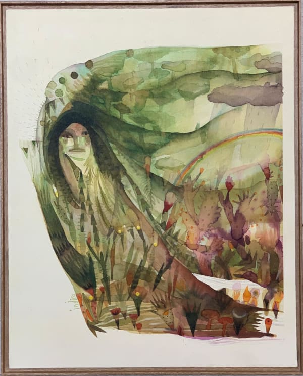 Indira Castellón, "Manto de monte", 2025