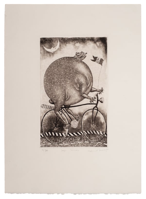 Maximino Javier, "Sapo tímido", 1990