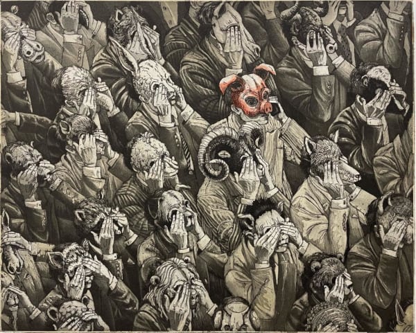 Rocio Caballero, "Ojos que no ven", 2023