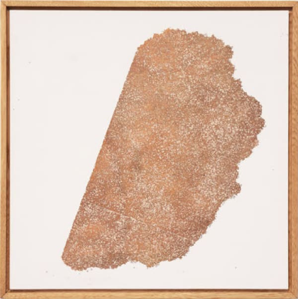 Adrián Guerrero, "Tiempo en cobre AII", 1975
