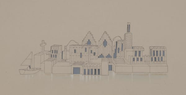 Francisco Morales, "Ciudades invisibles IX", 2021 / 2022