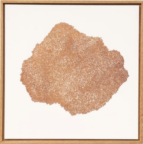 Adrián Guerrero, "Tiempo en cobre AIV", 1975