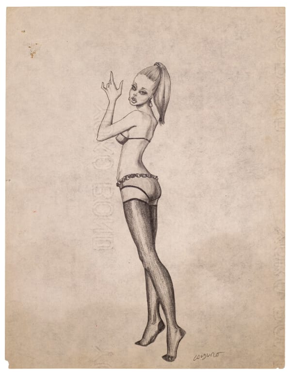 Rafael Cauduro, "Caricatura 37"