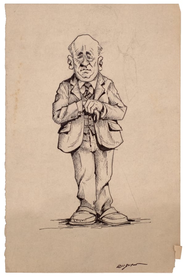 Rafael Cauduro, "Caricatura 07"