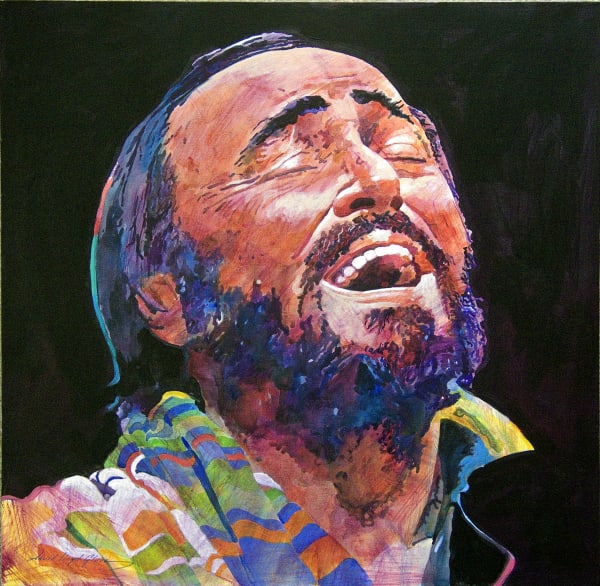 David Glover, Luciano Pavarotti, 2008