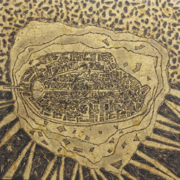 Avner Sher, Jerusalem Map no 10, 2017