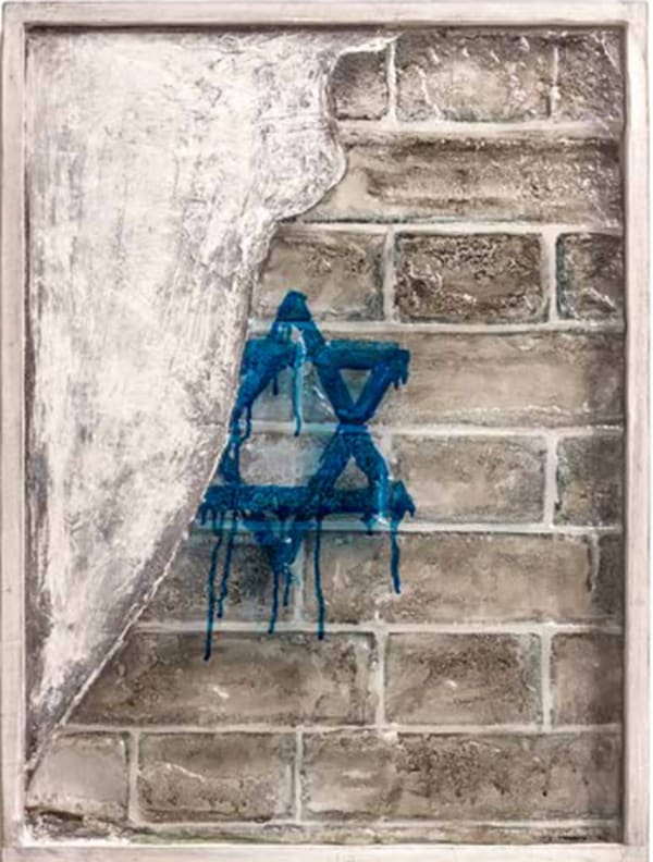 MIRA MAYLOR, Wall series: Grafiti, 2017