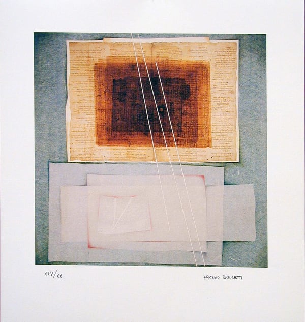 FRANCO BULLETTI, Andranno li omini e non si moveranno, 1992