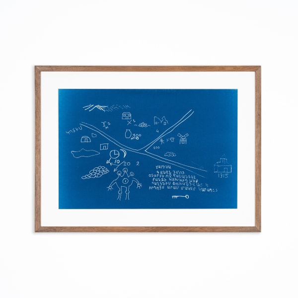 Vartan Avakian, Treasure Maps for Haunting Landscapes II, 2025