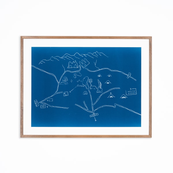 Vartan Avakian, Treasure Maps for Haunting Landscapes XVIIa, 2025