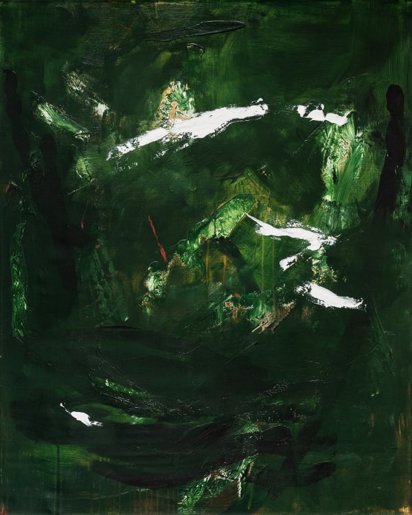 Steingrímur Gauti Untitled, 2022 Oil, acrylic, oil pastel on canvas 100 x 80 cm