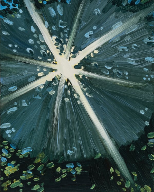 Claudia Keep October 21st, 5:03 PM, Southern Light, 2024 Oil on masonite panel 25.4 x 20.3 cm (10 x 8 in) 27.4 x 22.3 cm (10.8 x 8.8 in) framed