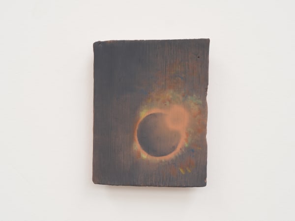 XIE Fan Celestial Signs, 2025 Oil on terracotta plate 12 x 8 cm (4 3/4 x 3 1/8 in)