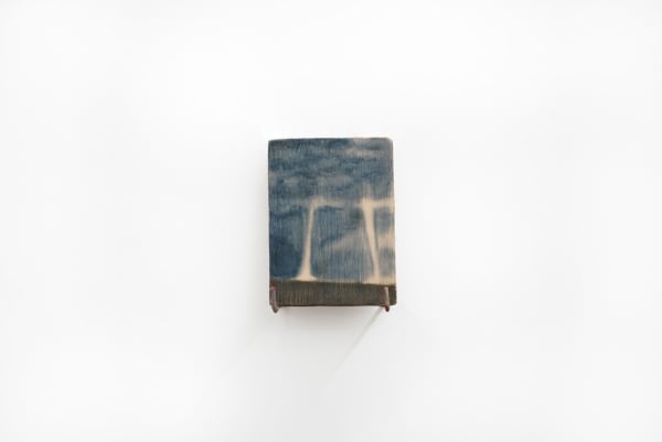 XIE Fan Tornado, 2025 Oil on terracotta plate 10 x 8 cm (3 ⅞ x 3 ⅛ in)