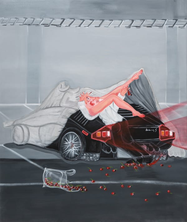 Oh de Laval Life can’t get any better than this, 2021 Acrylic on canvas 166 x 136 cm