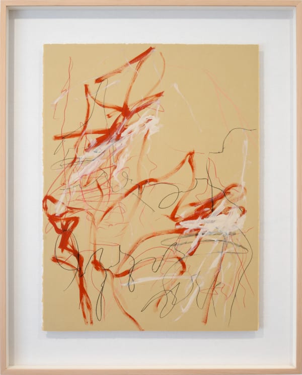 a'driane nieves Neuroplasticity in 4K (Transformative Re-Wiring) #1, 2023 Acrylic, pastel and pencil on paper 76.2 x 55.9 cm (30 x 22 in) Framed: 99 x 79 x 4 cm (39 x 31 1/8 x 1 5/8 in)