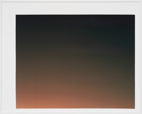 Thomas Block Humery Sky over Twentynine Palms, 2023 Inkjet on canvas with artist frame 100 x 125 cm (39 3/8 x 49 1/4 in) 102.4 x 127.4 x 3.3 cm (framed) Unique