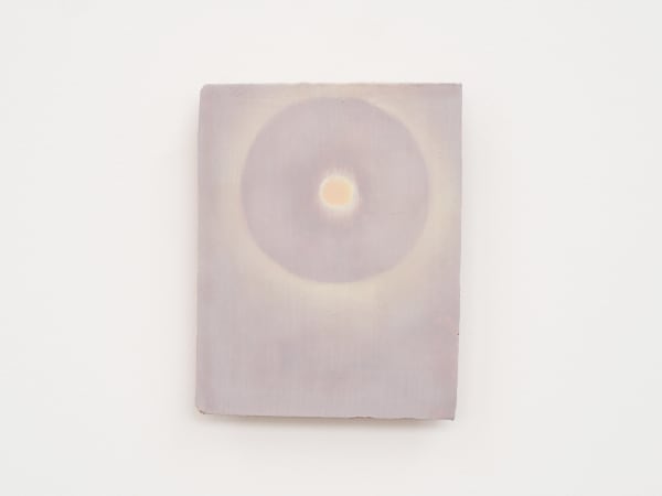 XIE Fan Celestial Signs, 2025 Oil on terracotta plate 12 × 8 cm (4 ¾ × 3 ¹⁄₈ in)