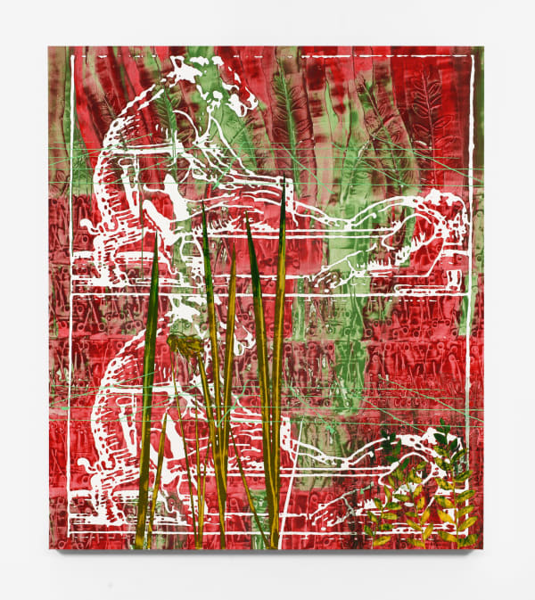 Alexander Carver The Animal Surgeon, 2021 Oil on linen 195.5 x 169.3 x 3.2 cm (77 x 66 1/2 in)