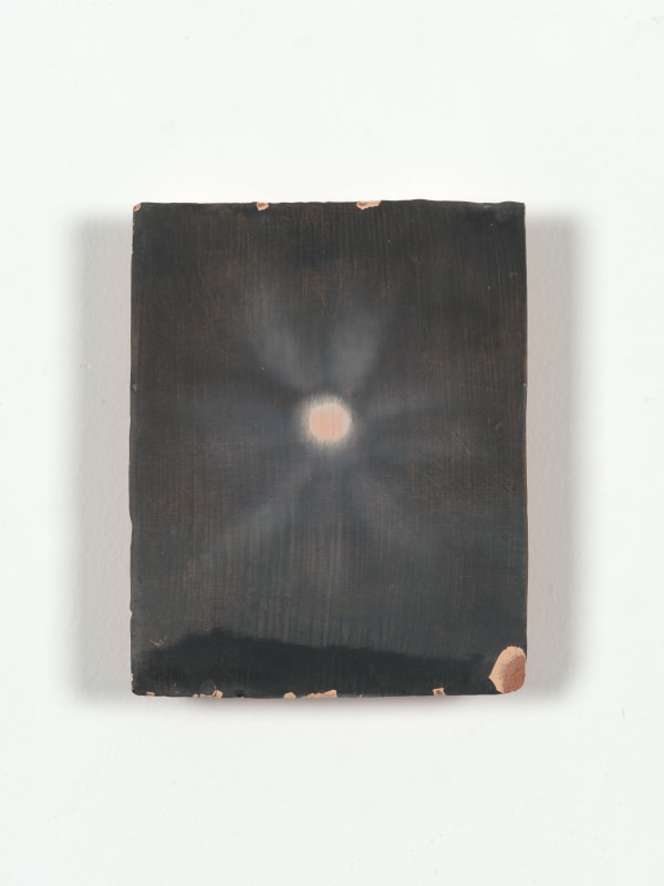 XIE Fan Celestial Signs, 2019 - 2022 Oil on terracotta plate 12 x 8 cm (4 3/4 x 3 1/8 in)