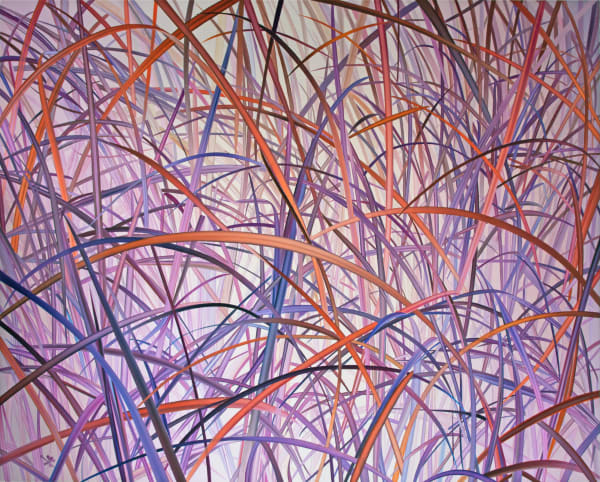 Sofia Nifora The place that still holds us, 2023 Oil on canvas 160 x 200 cm (63 x 78 3/4 in)