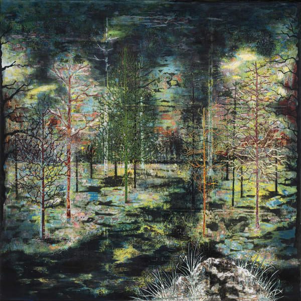 Dennis Miranda Zamorano - A landscape anchored in memory is a labyrinth, 2023