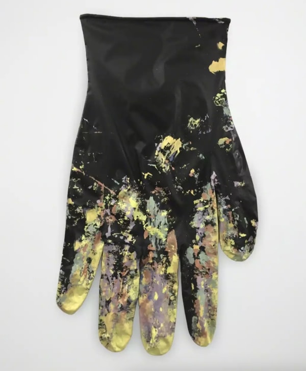BLACK GLOVE LEFT #3