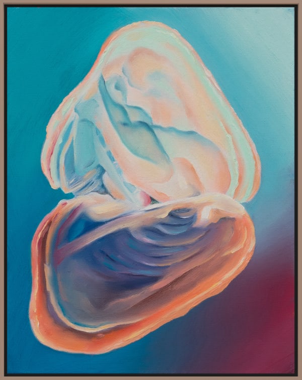 Fawn Rogers Comet Tail #5, 2022 Oil on canvas 35.6 x 27.9 cm (14 x 11 in) 37.6 x 29.9 cm (framed)