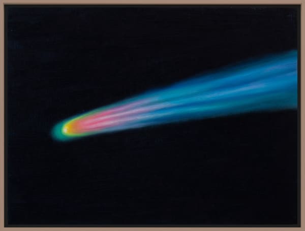 Fawn Rogers Comet Tail #7, 2022 Oil on canvas 30.5 x 40.6 cm (12 x 16 in) 32.5 x 42.6 cm (framed)