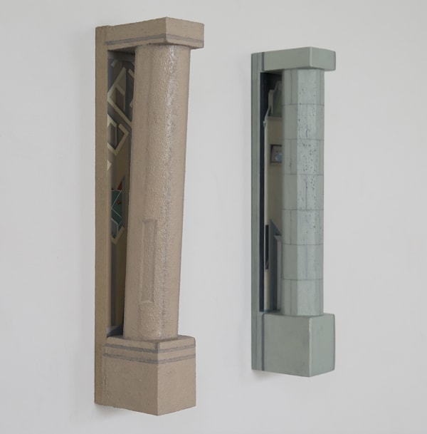 Column II, in front of Maze
