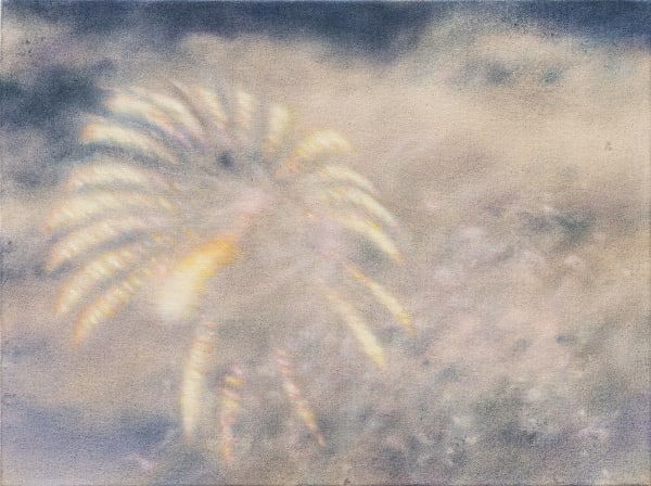 James Prapaithong Fireworks #2, 2024 Oil on canvas 30 x 40 cm (11 3/4 x 15 3/4 in)