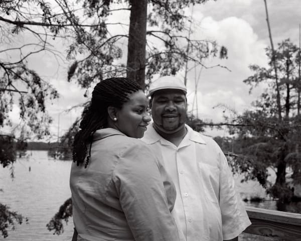 Kennedy and his fiancée Omelia at their favorite Sunday spot at the Noxubee River Refuge