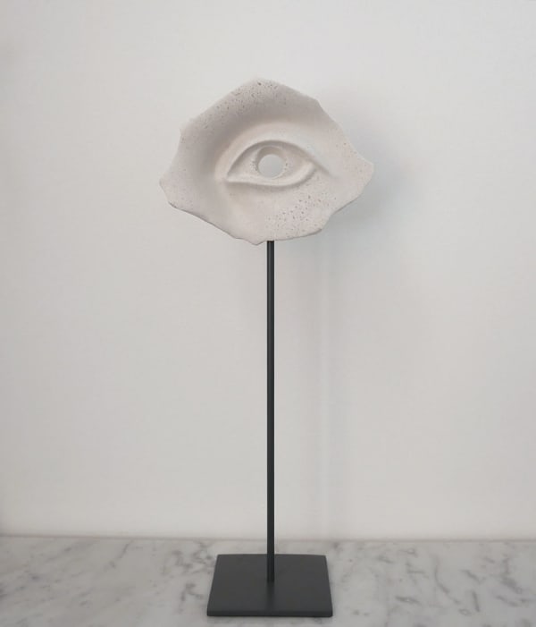 Laurent Pernot Vision, 2020 Reconstitued stone, metal, candle 34 x 15 x 9 cm Edition 29/300
