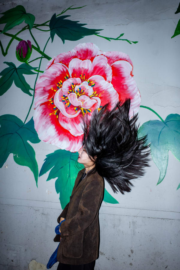 Black hair