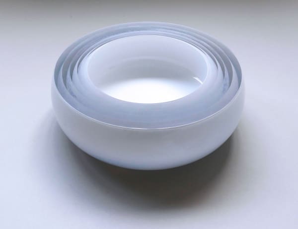 Enamel White and Cloudy Opaline Layers
