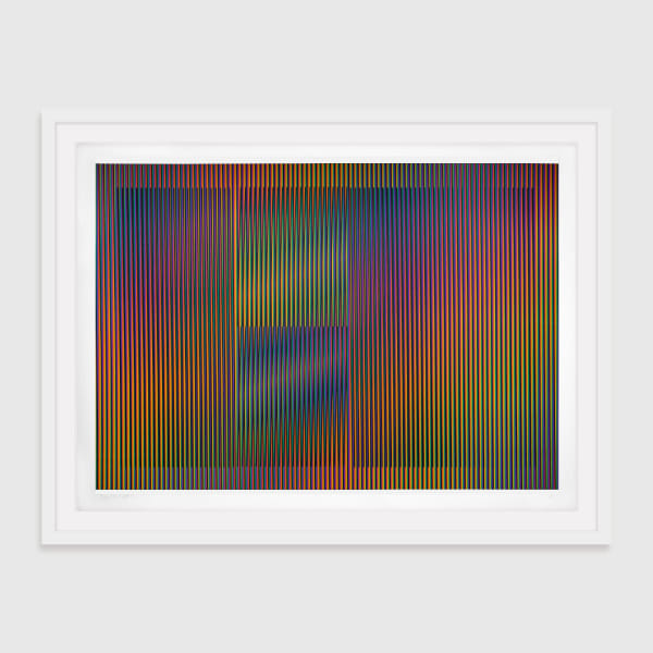 Color Aditivo Cantarrana 2, 2016 Carlos Cruz-Diez 40 ejemplares / Edition of 40 Obra gráfica / Art Print 70 x 100 cm